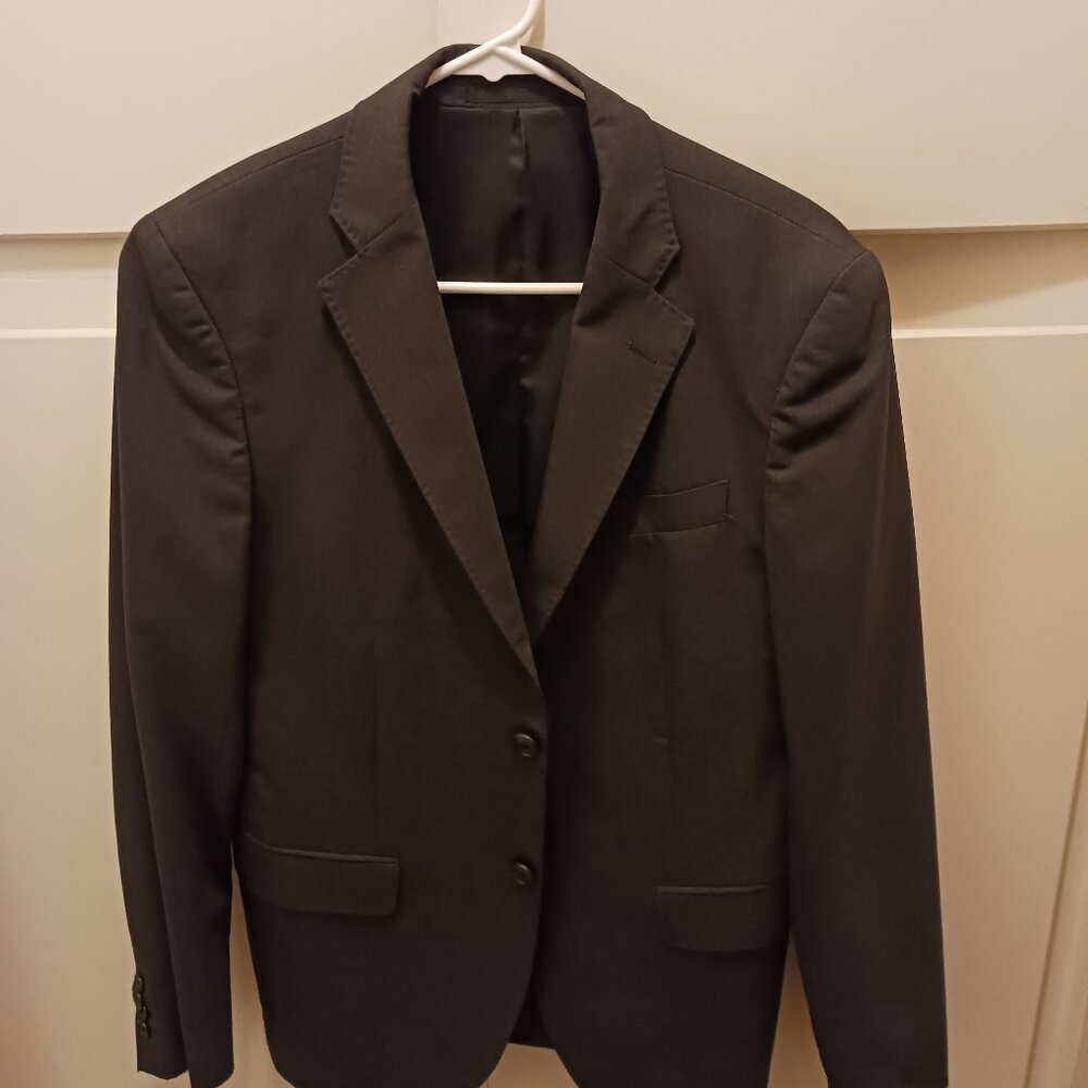 Uniqlo Slim Fit Dark Gray Blazer